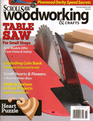 Scroll Saw Woodworking & Crafts 2016 №062