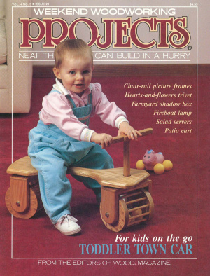 Weekend Woodworking Projects 1991 №03 (21) May