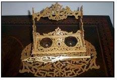 Чернильница резная от Амати из фанеры