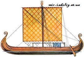 Гокстадский корабль из фанеры