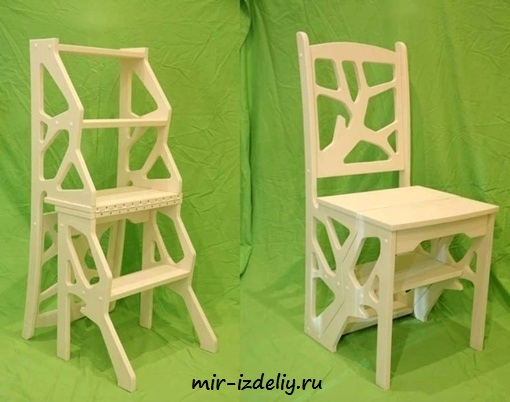 Стул + Стремянка из фанеры