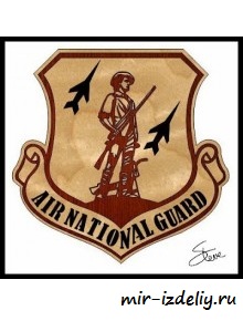 Чертеж: Воздушная национальная гвардия / Air National Guard из фанеры