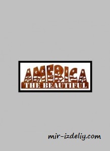 Чертеж: Америка из фанеры